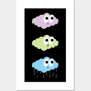 Clouds emotions Posters and Art